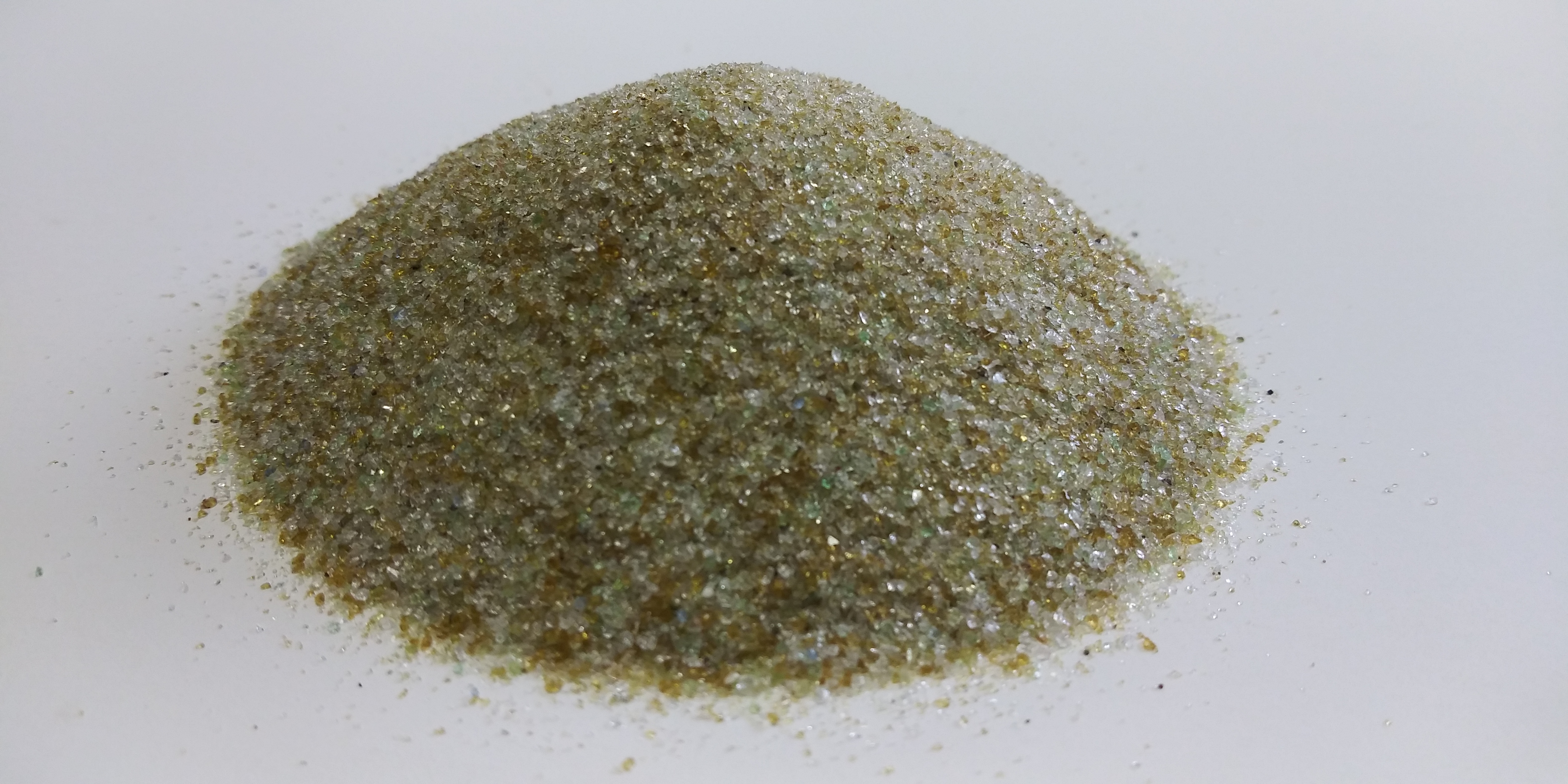 Crushed Glass Blast Media - Eco-Friendly Abrasive